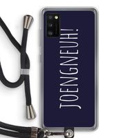 Joengneuh!: Samsung Galaxy A41 Transparant Hoesje met koord