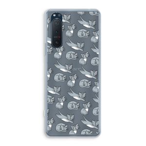 Poezen: Sony Xperia 5 II Transparant Hoesje
