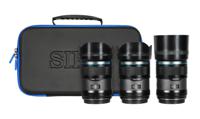 Sirui Sniper 23+33+56mm F1.2 APSC Auto-Focus Lens Kit (X Mount, Black, Carbon Fiber)