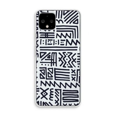 Marrakech print: Pixel 4 Transparant Hoesje