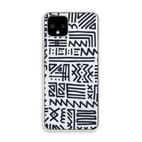 Marrakech print: Pixel 4 Transparant Hoesje