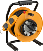 Brennenstuhl Brobusta G Bretec IP44 kabelhaspel voor nijverheid/bouw met contactdozenblok | 40m | H07RN-F 3G2,5 FR - 1317334
