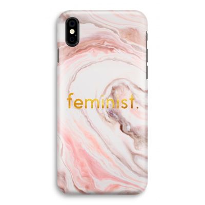 Feminist: iPhone X Volledig Geprint Hoesje