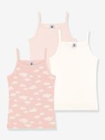 Set van 3 hempjes PETIT BATEAU lichtroze