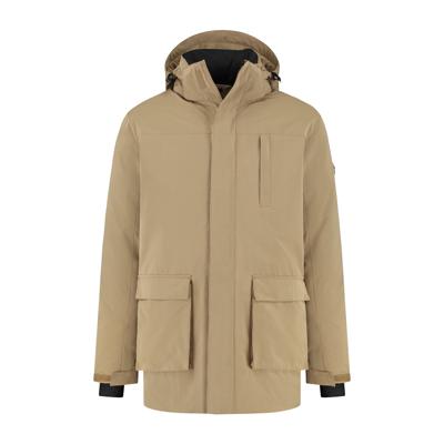 Travelin&apos; Men - parka - Khaki - Maat XXL