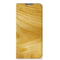 OPPO Reno8 Lite Book Wallet Case Licht Hout