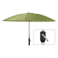 Parasol Shanghai met Draaimechanisme 270 cm Groen - thumbnail