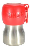 Kong h2o drinkfles rvs rood (280 ML) - thumbnail