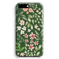 Botanical green sweet flower heaven: iPhone 8 Plus Volledig Geprint Hoesje