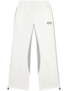 Diesel pantalon de jogging P-Berto à logo appliqué - Blanc