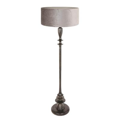 Steinhauer VloerlampBois met zilvere kap - 3776ZW