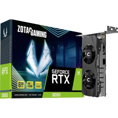 Zotac Nvidia GeForce RTX 3050 Videokaart Low Profile 6 GB GDDR6-RAM PCIe x8 DisplayPort, HDMI Low Profile