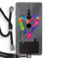Melts My Heart: Sony Xperia XZ2 Transparant Hoesje met koord