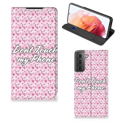 Samsung Galaxy S21 Design Case Flowers Pink DTMP