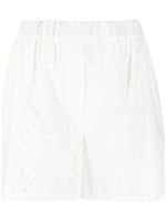 Kenzo short en broderie anglaise - Blanc - thumbnail