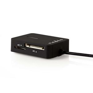 Nedis CRDRU2300BK geheugenkaartlezer USB 2.0 Intern Zwart