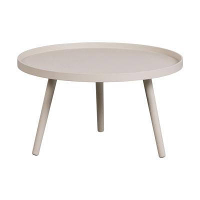 Woood Mesa bijzettafel Ø60 cm Zand