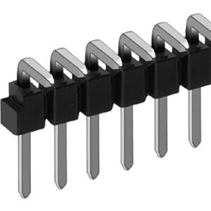 Fischer Elektronik Male header (standaard) Aantal rijen: 1 Aantal polen per rij: 36 SL 18/082/ 36/S 1 stuk(s)