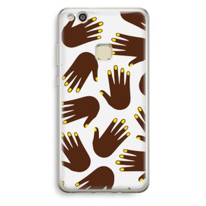 Hands dark: Huawei Ascend P10 Lite Transparant Hoesje