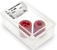 Deurbuffer rubber 35mm rood 2st - Deltafix