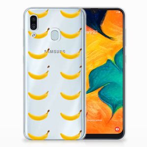 Samsung Galaxy A30 Siliconen Case Banana