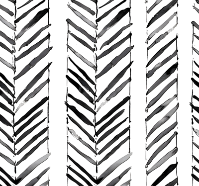 Zwart en wit geometrisch ontwerp behangbedrijf