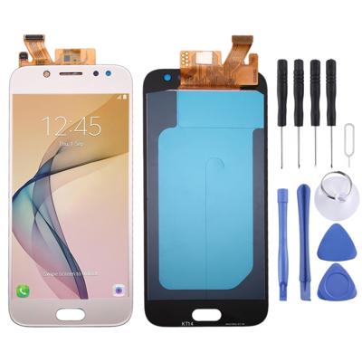 OLED-materiaal LCD-scherm en digitizer volledige assemblage voor Galaxy J5 (2017) J530F/DS J530Y/DS (Gold)