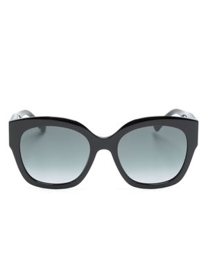 Jimmy Choo Eyewear lunettes de soleil Leela à monture carrée - Noir