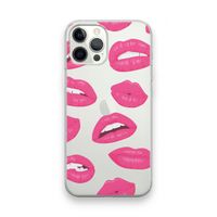 Bite my lip: iPhone 12 Pro Max Transparant Hoesje