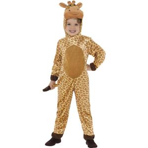 Giraffe verkleedkleding - kinderen - polyester - dierenpak - kostuum - onesie