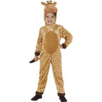 Giraffe verkleedkleding - kinderen - polyester - dierenpak - kostuum - onesie - thumbnail