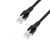 Adam Hall 5 Star CAT6 0100I Cat6A netwerkkabel met RJ45 & Draka-kabel 1m