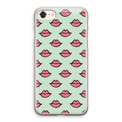Lipjes: iPhone 8 Transparant Hoesje