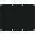 Caymon CASY301/B blindplaatje staal, 3 modules breed voor CASY-chassis