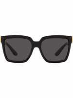 Dolce & Gabbana Eyewear lunettes de soleil à monture carrée - Noir