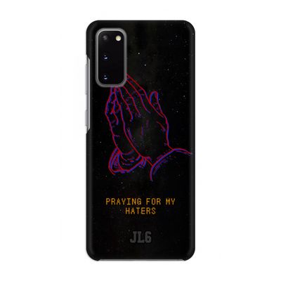 Praying For My Haters: Volledig geprint Samsung Galaxy S20 Hoesje