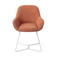 Jesper Home Kushi eetkamerstoel Amber Autumn beehive white
