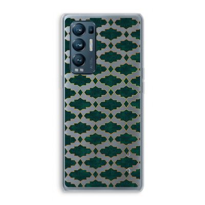 Moroccan tiles: Oppo Find X3 Neo Transparant Hoesje