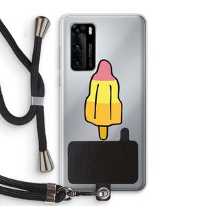 Raketijsje: Huawei P40 Transparant Hoesje met koord