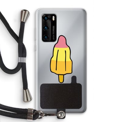 Raketijsje: Huawei P40 Transparant Hoesje met koord