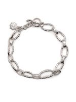 DOWER AND HALL bracelet Nomad à design ovale - Argent