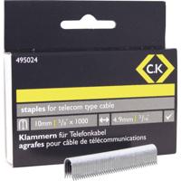 C.K 495024 Nieten voor tacker 1 stuk(s) Afm. (l x b) 10 mm x 4.8 mm