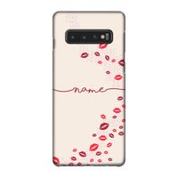 Kusjes: Samsung Galaxy S10 4G Volledig Geprint Hoesje