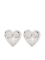 Alessandra Rich boucles d'oreilles Heart - Argent - thumbnail