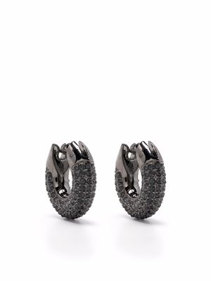 Swarovski petits anneaux Dextera - Noir