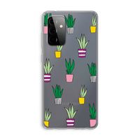 Sanseveria: Samsung Galaxy A72 Transparant Hoesje