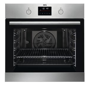 AEG BPB355061M Inbouw combi stoomoven Zilver