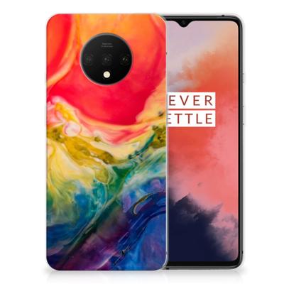 Smartphone hoesje OnePlus 7T Watercolor Dark