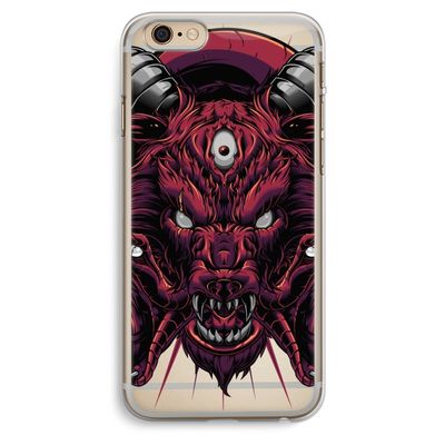 Hell Hound and Serpents: iPhone 6 Plus / 6S Plus Transparant Hoesje