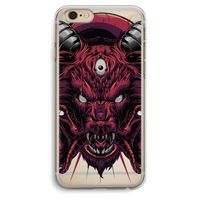 Hell Hound and Serpents: iPhone 6 Plus / 6S Plus Transparant Hoesje